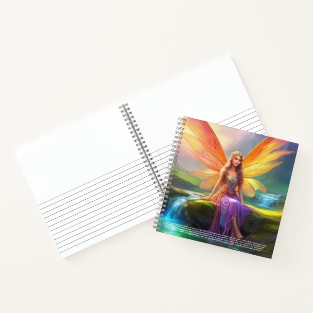 Fairy Hardcover Notizbuch (Innenseite)