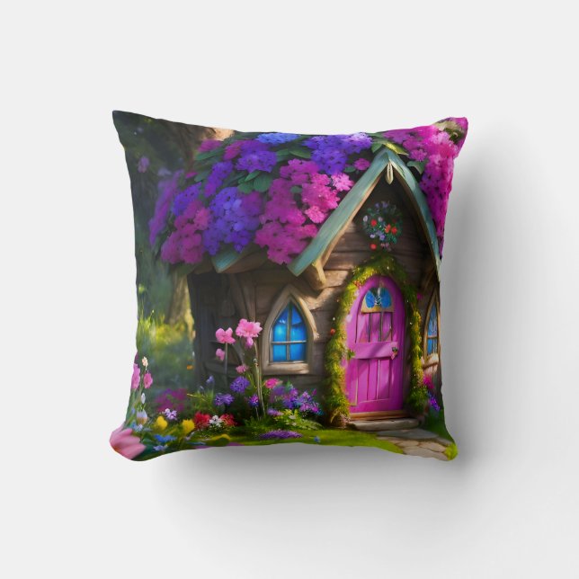 Fairy House Kissen (Vorderseite)