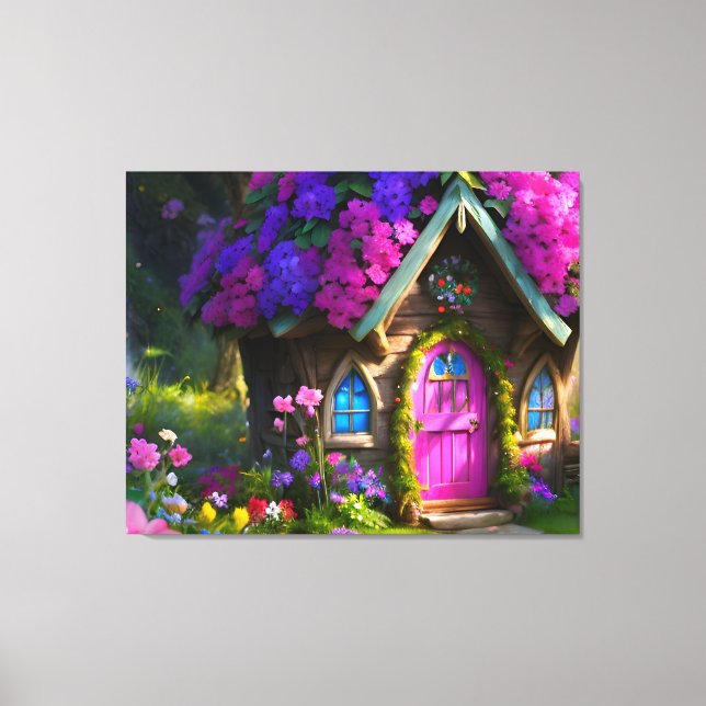Fairy House Leinwanddruck (Vorderseite)