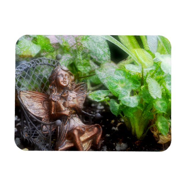 Fairy im Gartenmagnet Magnet (Horizontal)