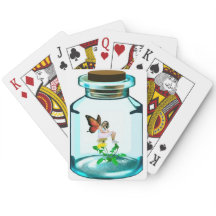 Fairy in Apothecary Jar Classic Playing Cards