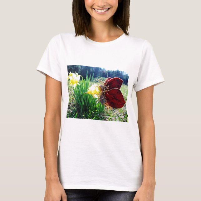 Fairy in den Affodien T-Shirt (Vorderseite)