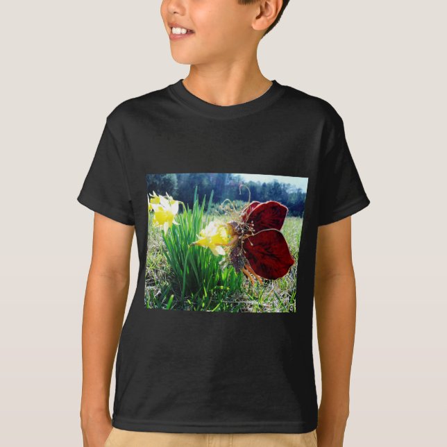 Fairy in den Affodien T-Shirt (Vorderseite)
