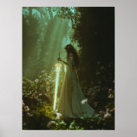 Fairy in einem magischen Wald