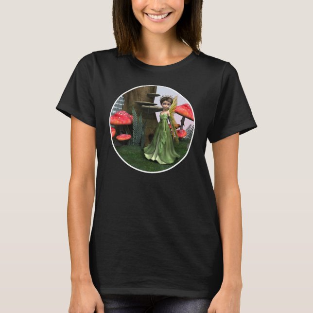 Fairy in Woodland T-Shirt (Vorderseite)