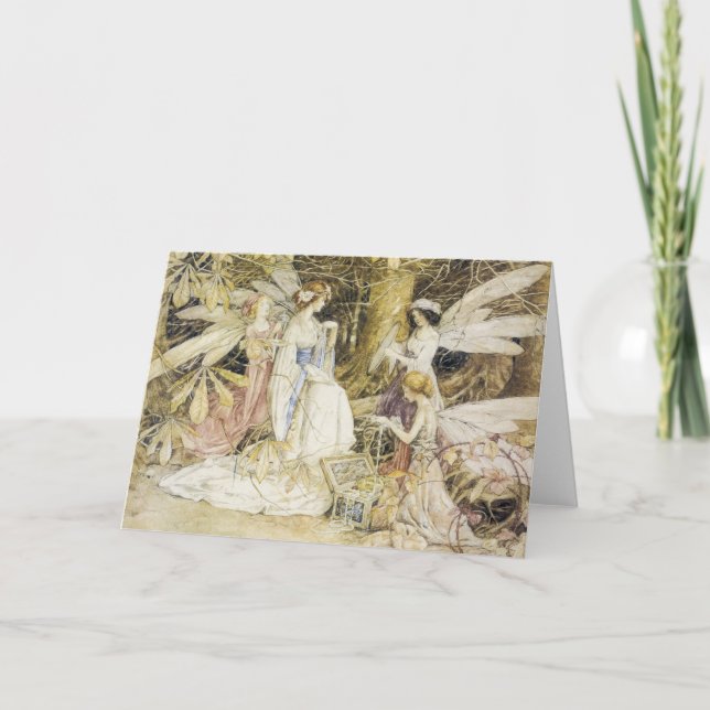 Fairy Jewels Greeting Card Karte (Vorderseite)