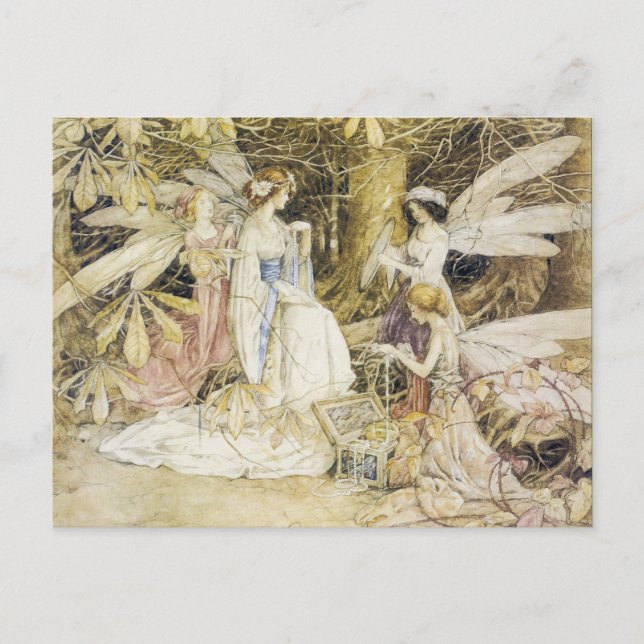 Fairy Jewels Postcard Postkarte (Vorderseite)