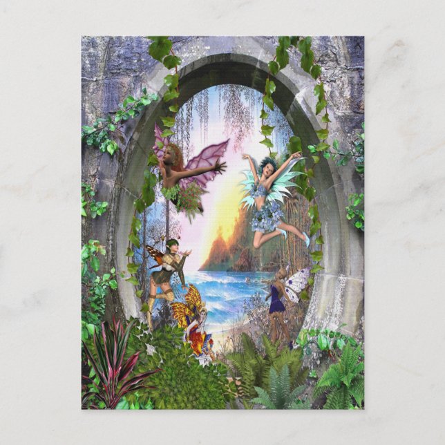 Fairy Kingdom Postkarte (Vorderseite)