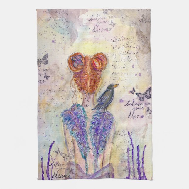 Fairy Kitchen Towels Geschirrtuch (Vertikal)