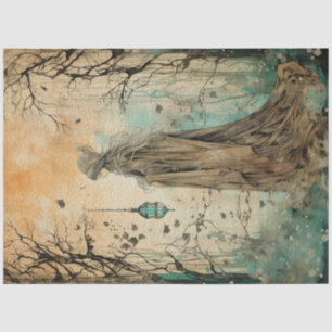 Fairy Land Spring Forest Whimsical Witze Nr. 1 Seidenpapier