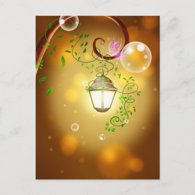 Fairy Lantern Postkarte (Vorderseite)