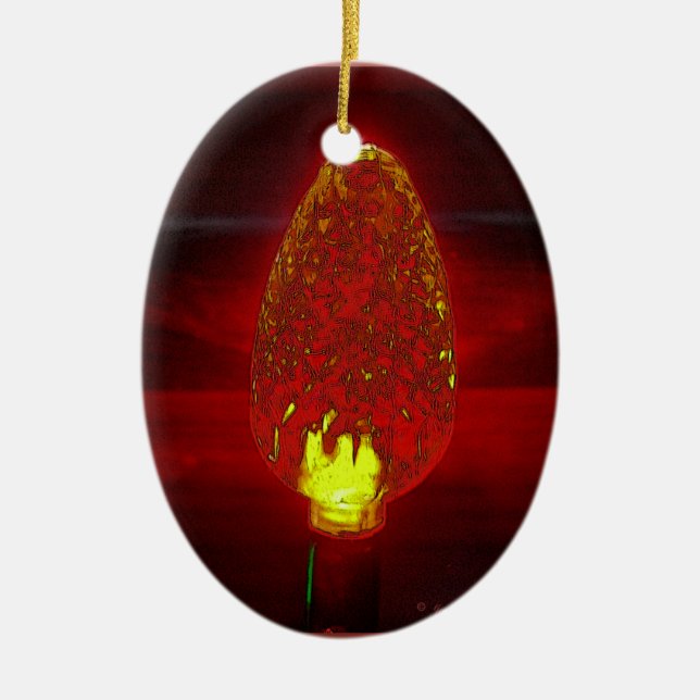 Fairy lite keramikornament (Vorne)
