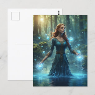 Fairy Magic Poster Postkarte