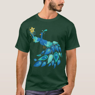 Fairy Magical Peacock Funny Niedliche Vögel Tieris T-Shirt