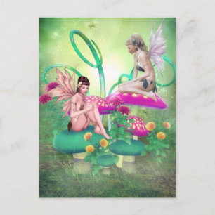 Fairy Meeting Postkarte