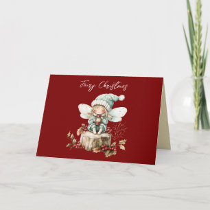 Fairy Merry Christmas Karte