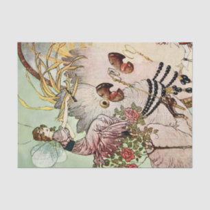 "Fairy Mirror" von Charles Folkard Seidenpapier