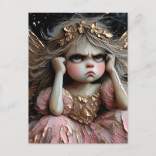 Fairy mit Höflichkeit Postkarte