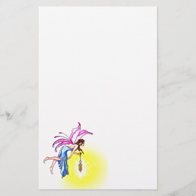 Fairy mit Lantern Briefpapier (Vorderseite)