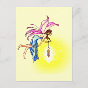 Fairy mit Lantern Postkarte