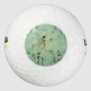 Fairy mit Löwenzahn Golfball
