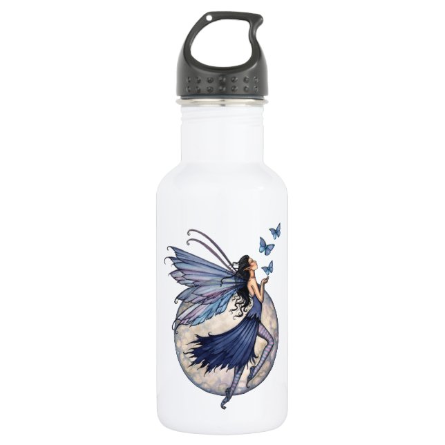 Fairy mit Schmetterlingen Trinkflasche (Vorderseite)