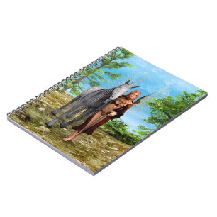 Fairy mit Unicorn Notizblock