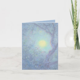Fairy Moon Grußkarte Karte