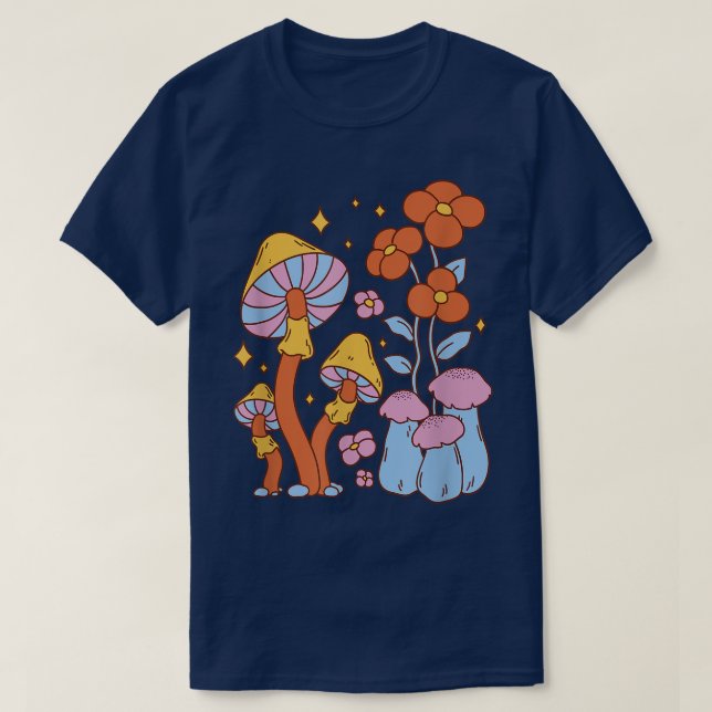 Fairy Mushroom Garden T-Shirt (Design vorne)