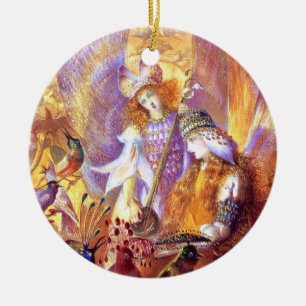 Fairy Music Keramik Ornament