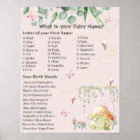 Fairy Name Sign
