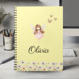 Fairy Niedlich Garden Verzauberter Personalisierte Notizblock