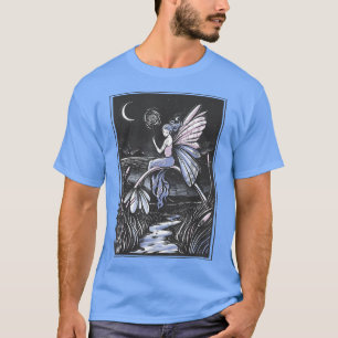 Fairy Night Fairycore Fantasy Magic Nature Fairywa T-Shirt