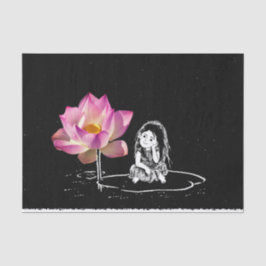 Fairy Night Lotus Blume Tissue Paper Seidenpapier