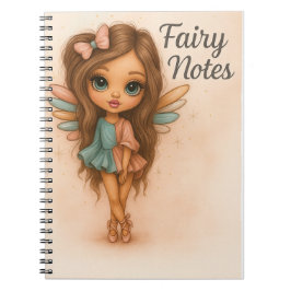 Fairy Notes Cute Pastel Fairy Journal Notizblock