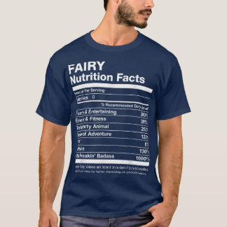 Fairy Nutrition Fakten Name Funny T-Shirt