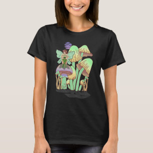 Fairy Nymph Sprite Fee Elf Girl Goblincore Fairyco T-Shirt