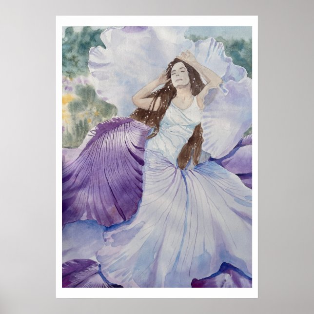 Fairy of the Irises Poster (Vorne)