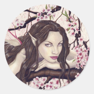 Fairy of the Spring Bloom Aufkleber