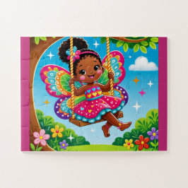"FAIRY on a SWING" JIGSAW PUZZLE