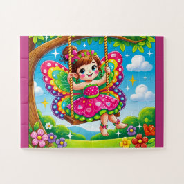 "FAIRY on a SWING" JIGSAW PUZZLE