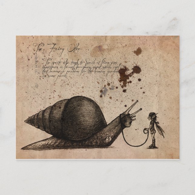 Fairy Ostler Postkarte (Vorderseite)