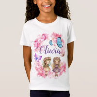 Fairy Party Garden Fairy Birthday T - Shirt