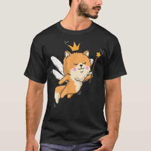 Fairy Pomeranian Dog Whisperer Keeper Pet Owner Br T-Shirt