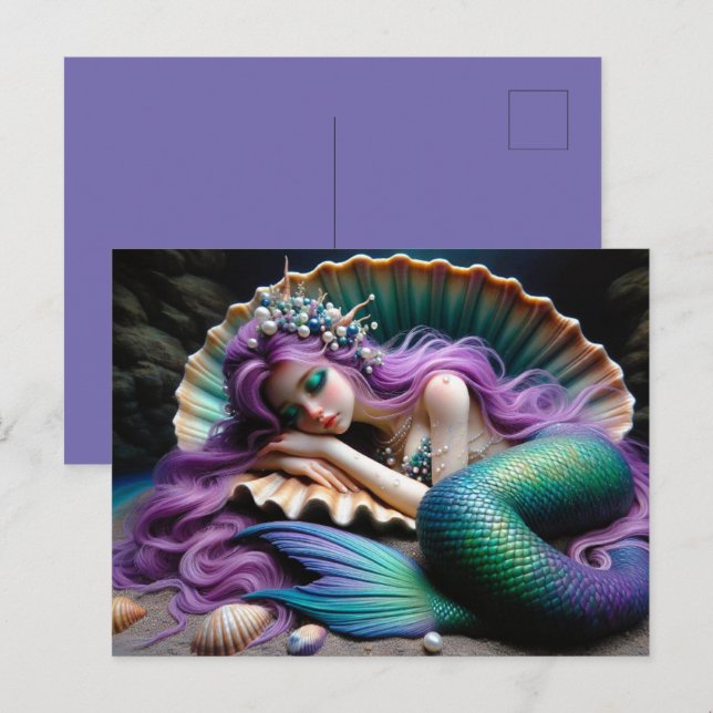 Fairy Postcard Postkarte (Vorne/Hinten)