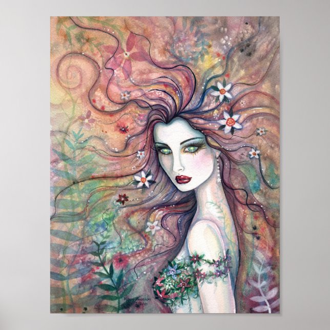 Fairy Poster Goddess of Blume Molly Harrison (Vorne)