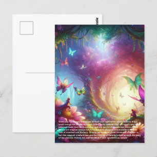 Fairy Postkarte