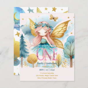 Fairy Princess 1. Geburtstag 1 Pink Fairycore