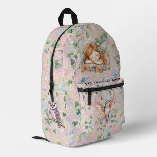 Fairy Princess Custom Bedruckter Rucksack