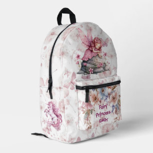 Fairy Princess Custom Bedruckter Rucksack